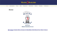 Desktop Screenshot of maine3railers.org